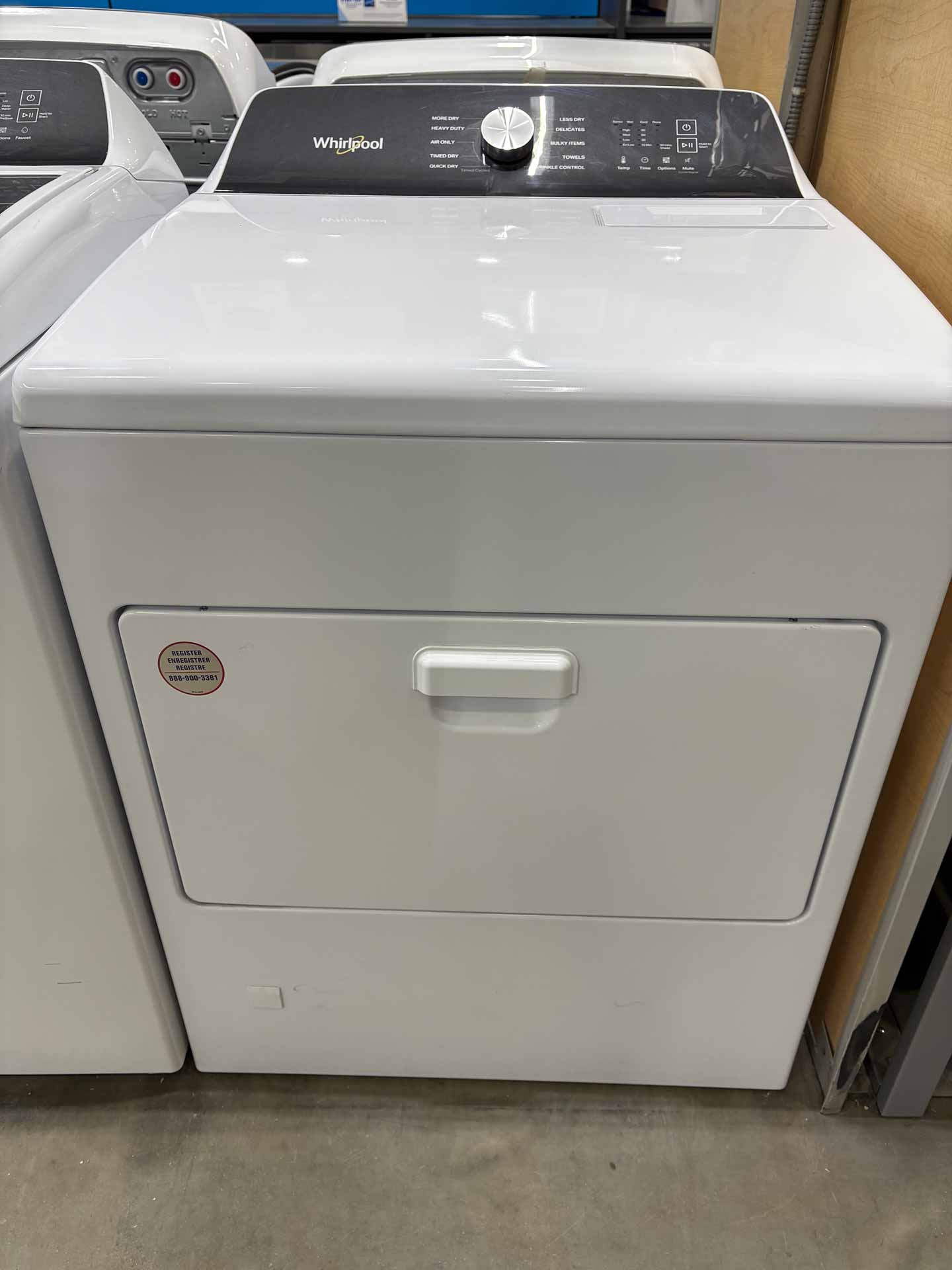 Whirlpool dryer